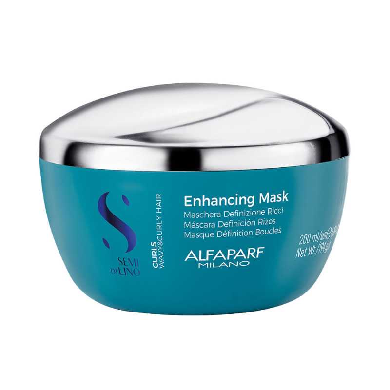 SEMI DI LINO CURLS enhancing mask 200 ml by ALFAPARF MILANO for Woman SEMI DI LINO CURLS enhancing mask 200 ml by ALFAPARF MILANO for Woman