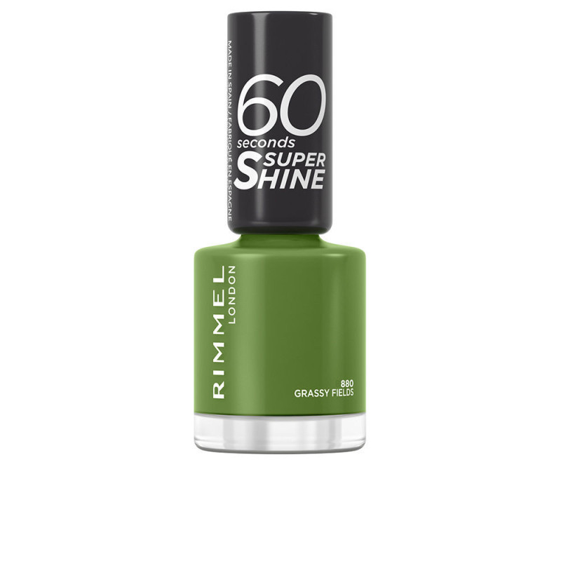 60 SECONDS SUPER SHINE esmalte de unas 880 grassy fieldsh 8 ml by RIMMEL LONDON for Unisex