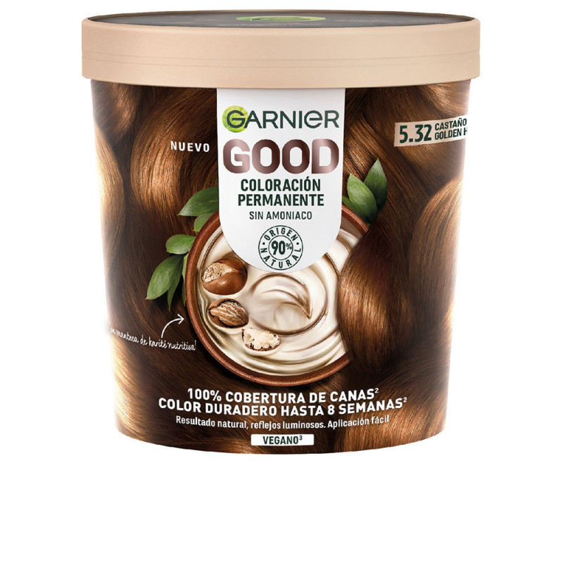 GOOD coloracion permanente 532 castano 217 ml by GARNIER for Woman