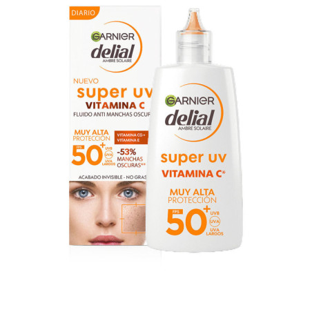 DELIAL SUPER UV vitamina C anti-manchas SPF50+ 40 ml by GARNIER for Unisex