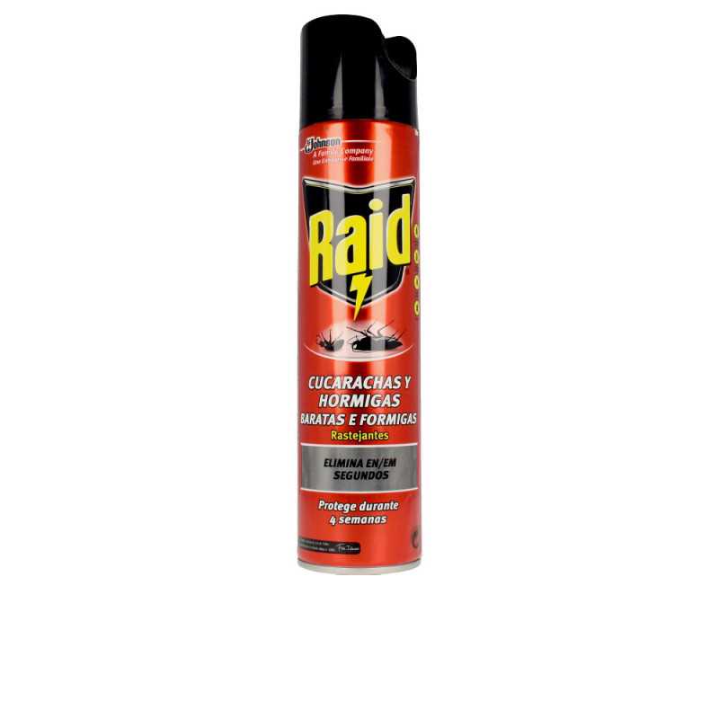 RASTREROS insecticida acción inmediata spray 400 ml by RAID for Unisex RASTREROS insecticida acción inmediata spray 400 ml by RAID for Unisex