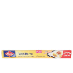 PAPEL HORNO antiadherente e impermeable 10 metros by ALBAL for Unisex