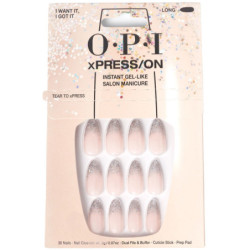OPI xPRESS ON Unas Artificiales Nail Art I Want It I Got It 30 u by OPI for Unisex