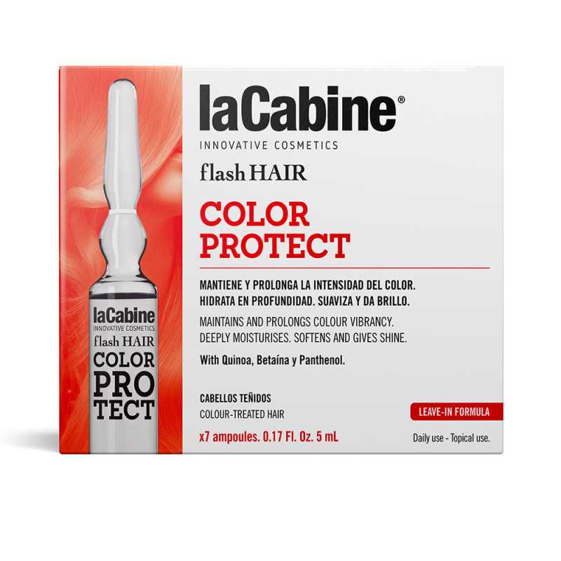 FLASH HAIR color protect 7 x 5 ml by LA CABINE for Woman FLASH HAIR color protect 7 x 5 ml by LA CABINE for Woman