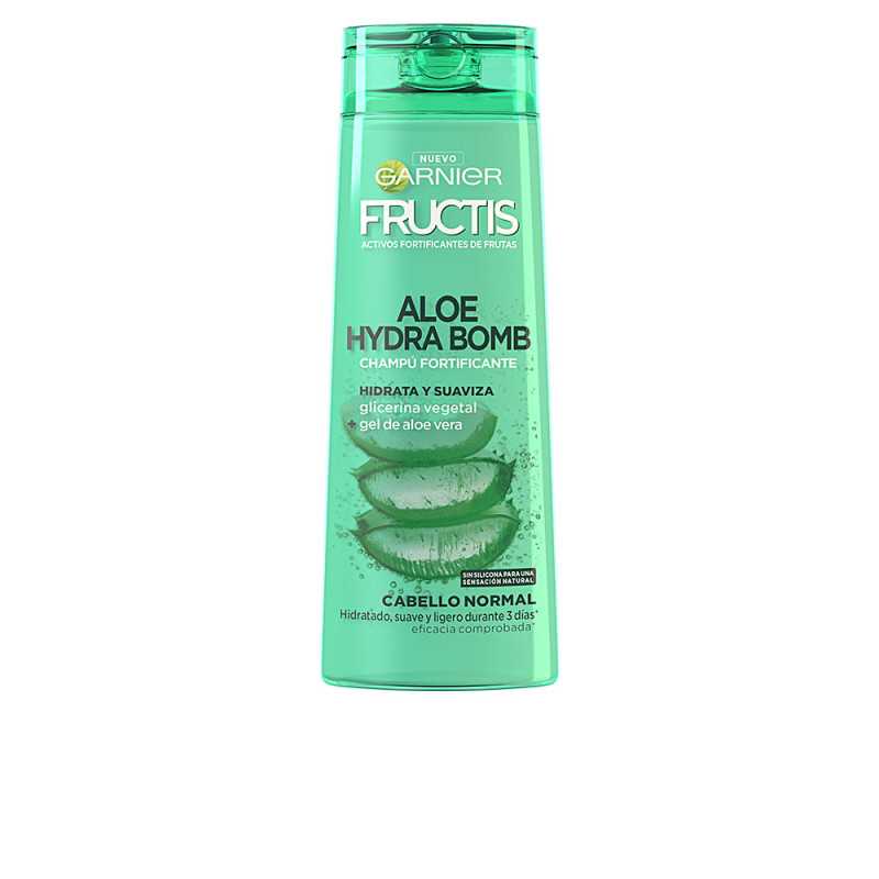 FRUCTIS ALOE HYDRA BOMB champú fortificante 360 ml by GARNIER for Unisex FRUCTIS ALOE HYDRA BOMB champú fortificante 360 ml by GARNIER for Unisex