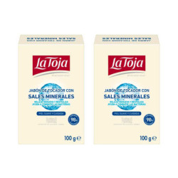 HIDROTERMAL JABÓN MANOS PACK 2 x 100 gr by LA TOJA for Unisex