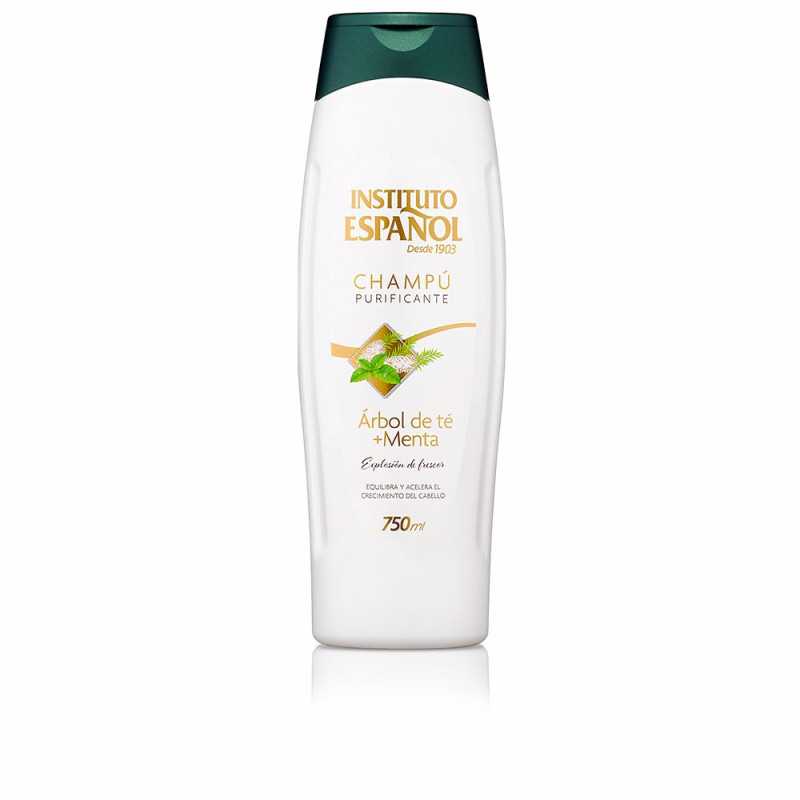 CHAMPÚ PURIFICANTE árbol de té + menta 750 ml by INSTITUTO ESPAÑOL for Unisex CHAMPÚ PURIFICANTE árbol de té + menta 750 ml by INSTITUTO ESPAÑOL for Unisex