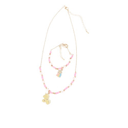 COLLAR Y PULSERA BFF lote 2 pz by INCA for Woman