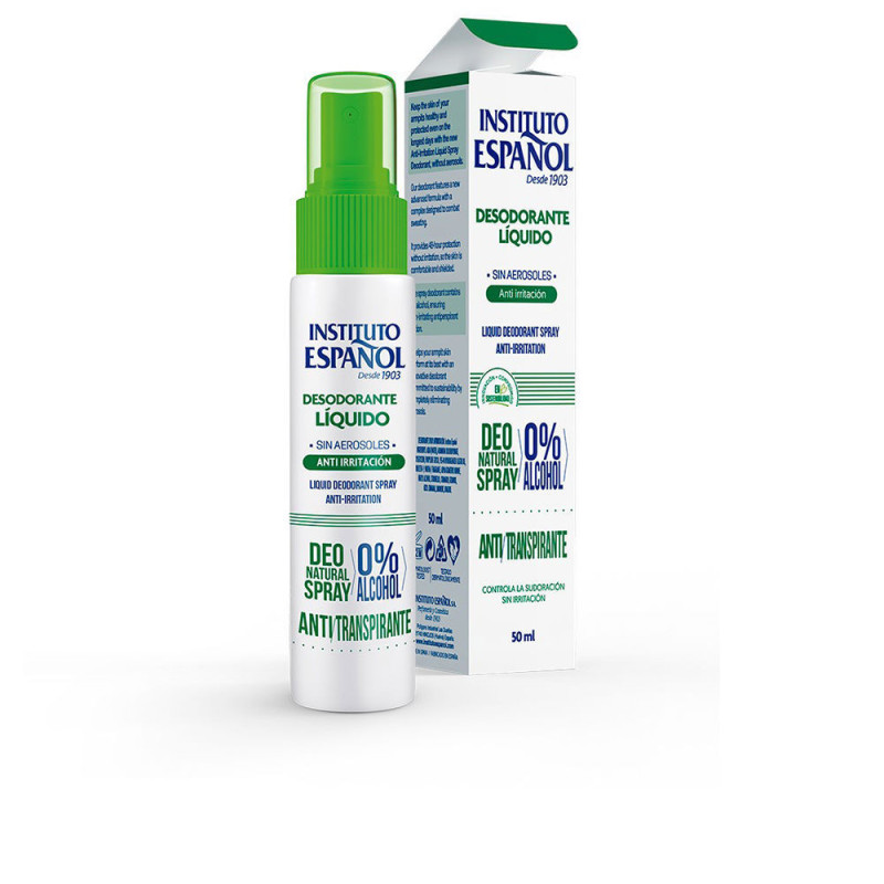 ANTI IRRITACIÓN desdodorante líquido spray 50 ml by INSTITUTO ESPAÑOL for Woman