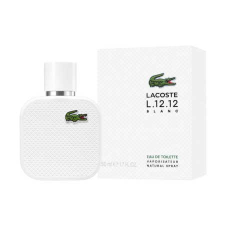 LACOSTE L.12.12 BLANC edt vapo 50 ml by LACOSTE for Man