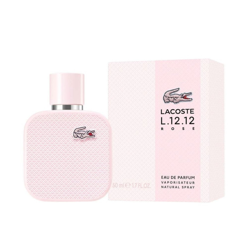 LACOSTE L.12.12 ROSE edp vapo 50 ml by LACOSTE for Woman