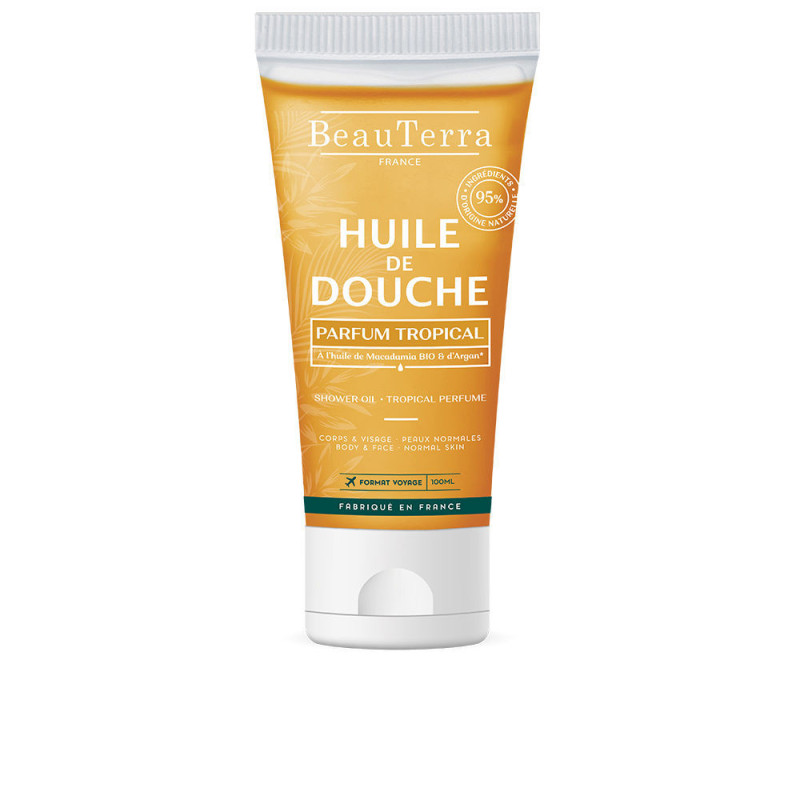 HUILE DE DOUCHE tropical 100 ml by BEAUTERRA for Unisex