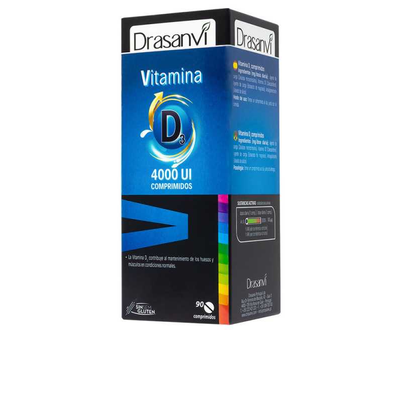VITAMINA D3 4000 UI 90 comprimidos by DRASANVI for Unisex VITAMINA D3 4000 UI 90 comprimidos by DRASANVI for Unisex