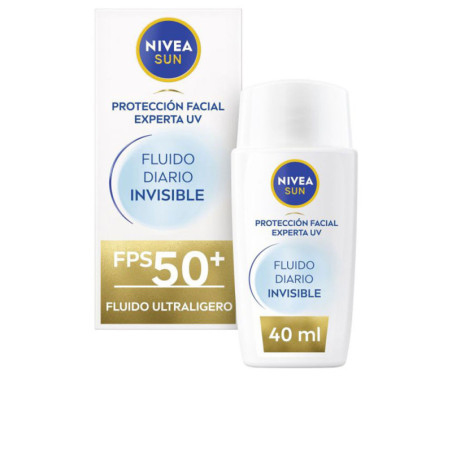 SUN FLUIDO INVISIBLE DIARIO SPF50+ 40 ml by NIVEA for Unisex