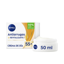 ANTI-ARRUGAS 55+ crema cuidado revitalizante día SPF15 50 ml by NIVEA for Unisex