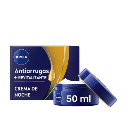 ANTI-ARRUGAS 55+ crema cuidado revitalizante noche 50 ml by NIVEA for Unisex