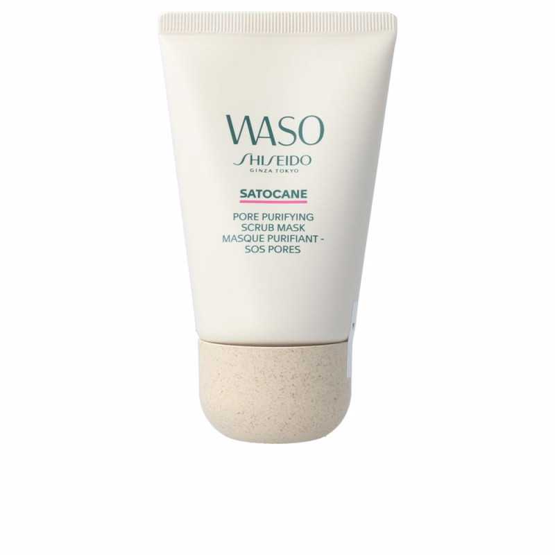 Waso Satocane Pore Purifying Scrub Mask 80 ml by SHISEIDO for Woman Waso Satocane Pore Purifying Scrub Mask 80 ml by SHISEIDO for Woman