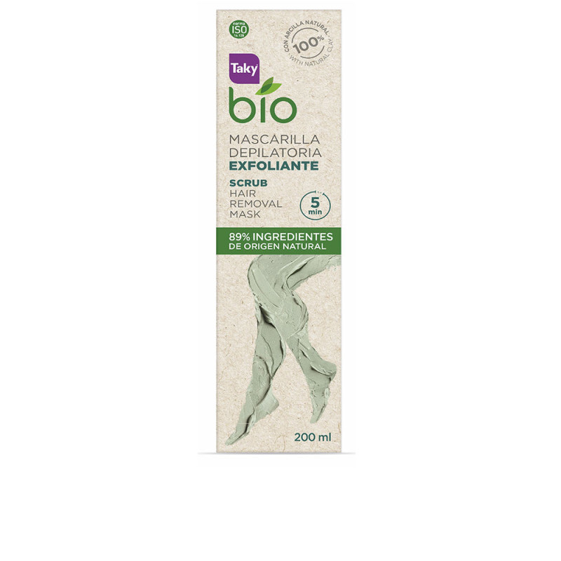 BIO NATURAL EXFOLIANTE mascarilla depilatoria 200 ml by TAKY for Woman