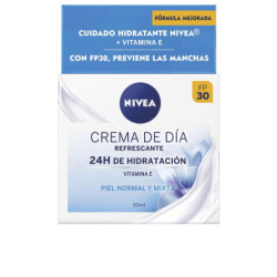 CREMA DE DÍA REFRESCANTE hidratación y refrescante SPF30 50 ml by NIVEA for Unisex