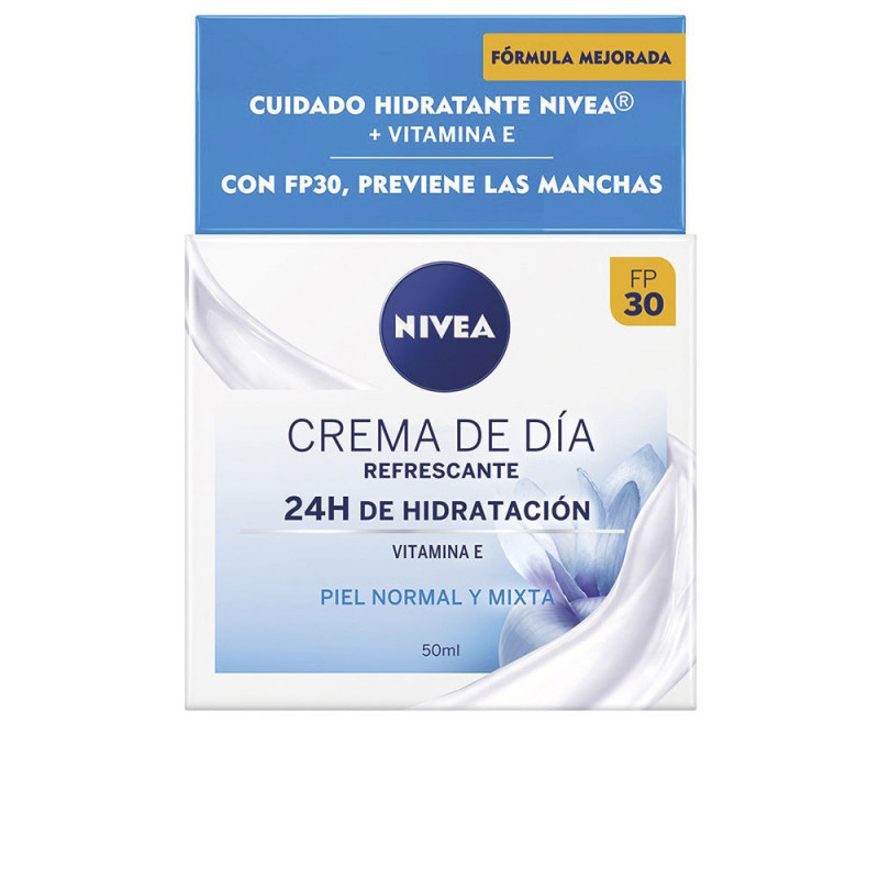 CREMA DE DÍA REFRESCANTE hidratación y refrescante SPF30 50 ml by NIVEA for Unisex