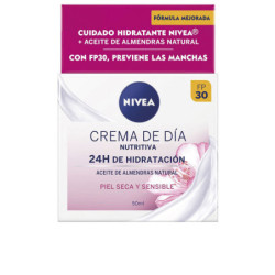 CREMA DE DÍA NUTRITIVA hidratación y nutrición SPF30 50 ml by NIVEA for Unisex