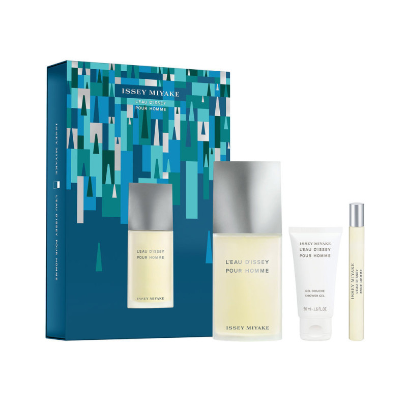 L'EAU D'ISSEY POUR HOMME ESTUCHE 3 pz by ISSEY MIYAKE for Man