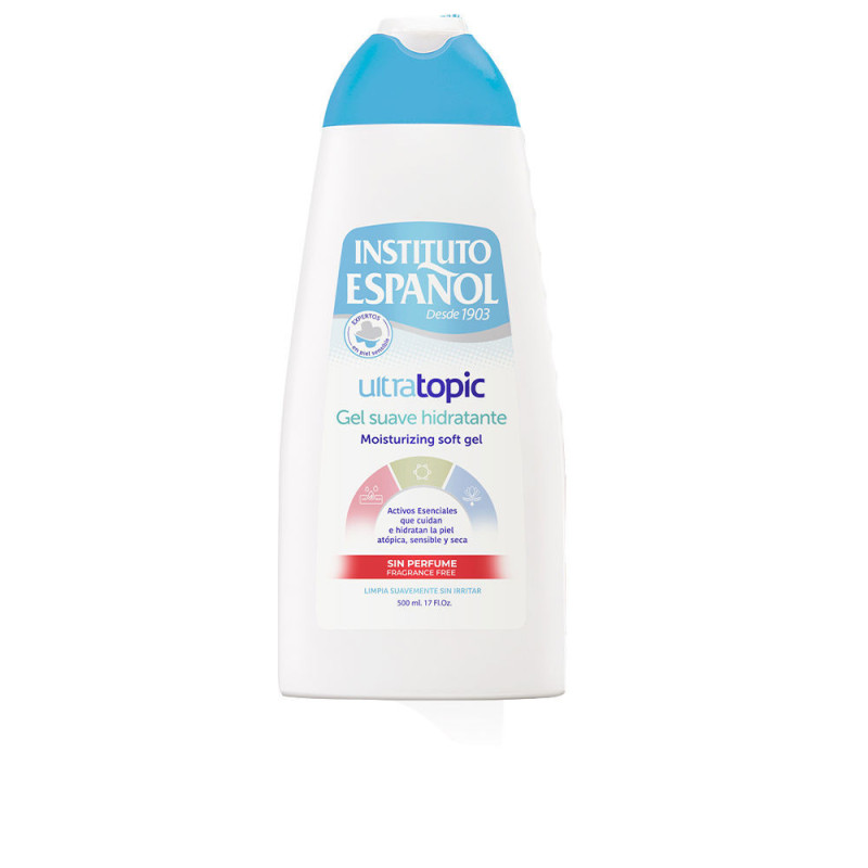 ULTRATOPIC gel suave hidratante 500 ml by INSTITUTO ESPAÑOL for Unisex