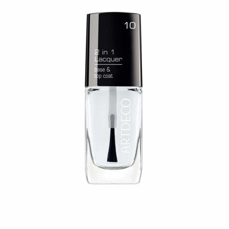 2 IN 1 LACQUER base & top coat 10 ml by ARTDECO for Unisex 2 IN 1 LACQUER base & top coat 10 ml by ARTDECO for Unisex
