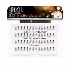 PESTANAS POSTIZAS 3D INDIVIDUALES short black 1 u by ARDELL for Unisex