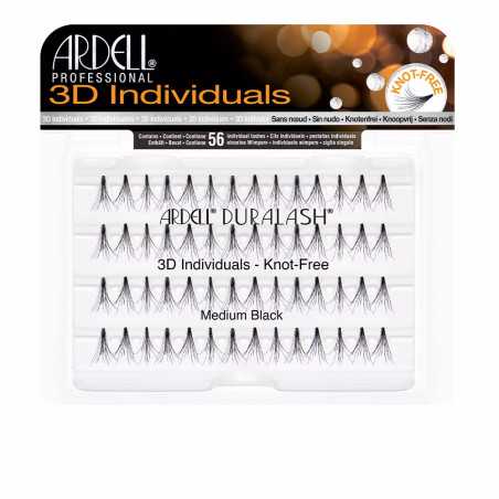 PESTANAS POSTIZAS 3D INDIVIDUALES medium black 1 u by ARDELL for Unisex