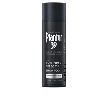 ANTI-GREY EFFECT champú anticaída y anticanas 200 ml by PLANTUR 39 for Woman