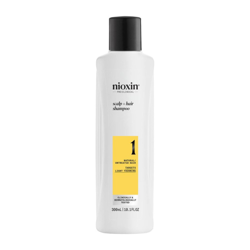 SISTEMA 1 - Champú - Cabello Natural con Debilitamiento Leve 300 ml by NIOXIN for Unisex