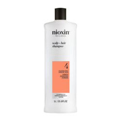 SISTEMA 4 - Champú - Cabello Teñido y Dañado con Debilitamiento Avanzado 1000 ml by NIOXIN for Unisex
