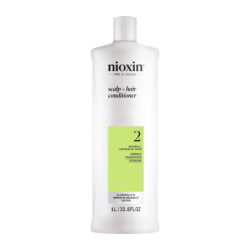 SISTEMA 2 - Acondicionador - Cabello Natural con Debilitamiento Avanzado 1000 ml by NIOXIN for Unisex