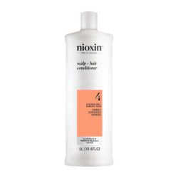 SISTEMA 4 - Acondicionador - Cabello Teñido y Dañado con Debilitamiento Avanzado 1000 ml by NIOXIN for Unisex