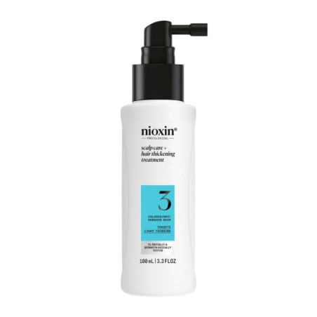 SISTEMA 3 - Sérum Densificador - Cabello Teñido y Dañado con Debilitamiento Leve 100 ml by NIOXIN for Unisex