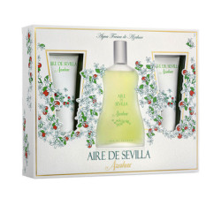 AIRE DE SEVILLA AGUA FRESCA DE AZAHAR ESTUCHE 3 pz by AIRE SEVILLA for Woman