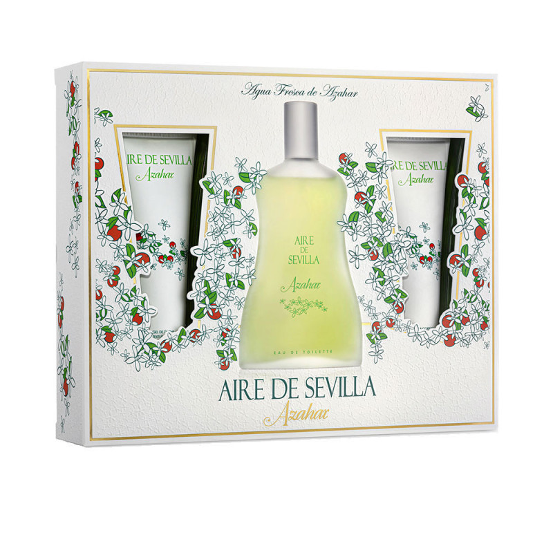 AIRE DE SEVILLA AGUA FRESCA DE AZAHAR ESTUCHE 3 pz by AIRE SEVILLA for Woman