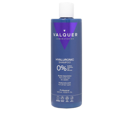 HYALURONIC 0% champú ácido hialurónico 400 ml by VALQUER for Unisex