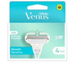 VENUS SMOOTH SENSITIVE cargador 4 recambios by GILLETTE for Woman