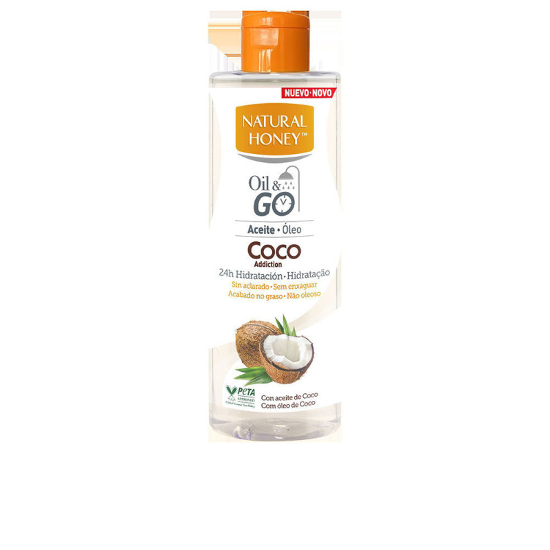COCO ADDICTION OIL & GO aceite corporal 250 ml by NATURAL HONEY for Unisex