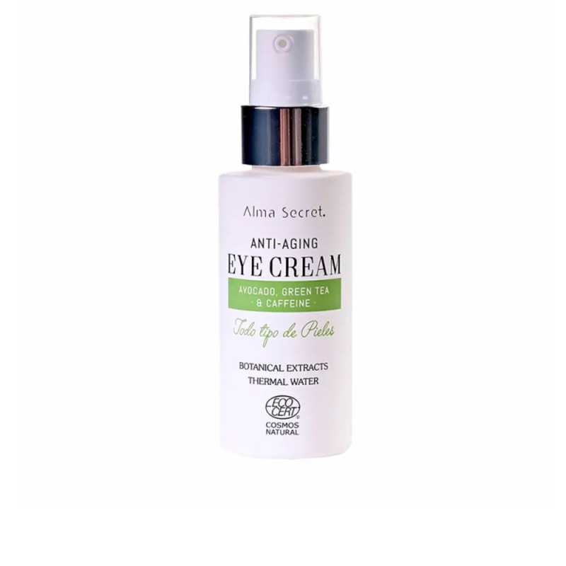 EYE CREAM antiedad con aguacate, té verde & cafeína botanical extracts 30 ml by ALMA SECRET for Unisex EYE CREAM antiedad con aguacate, té verde & cafeína botanical extracts 30 ml by ALMA SECRET for Unisex