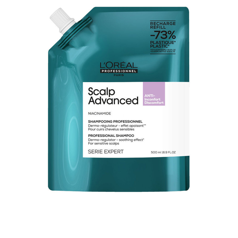 SCALP ADVANCED champú recarga 500 ml by L'ORÉAL PROFESSIONNEL PARIS for Unisex