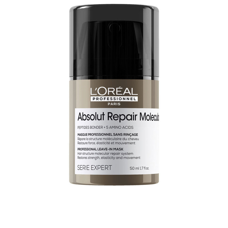 ABSOLUT REPAIR MOLECULAR mascarilla profesional reparadora sin aclarado para cabello dañado 50 ml by L'ORÉAL PROFESSIONNEL PARI