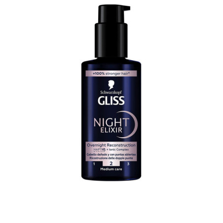 GLISS NIGHT ELIXIR sérum puntas abiertas 100 ml by SCHWARZKOPF MASS MARKET for Unisex