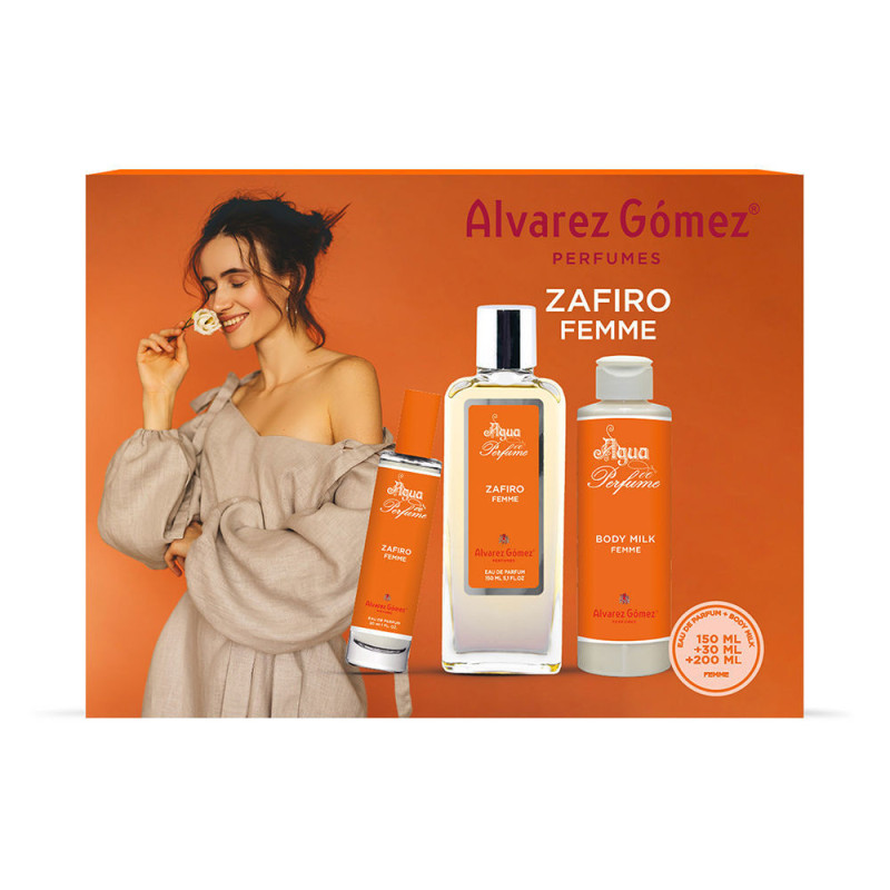 ZAFIRO FEMME ESTUCHE 3 pz by ALVAREZ GOMEZ for Woman