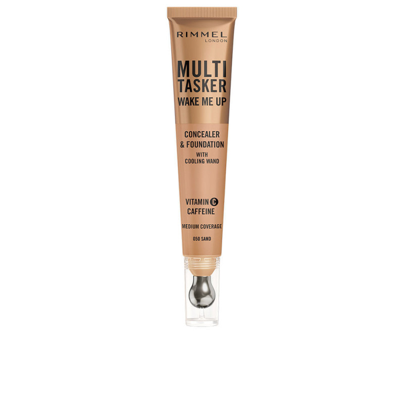 MULTITASKER WAKE ME UP corrector y base de maquillaje Sand 20 ml by RIMMEL LONDON for Unisex