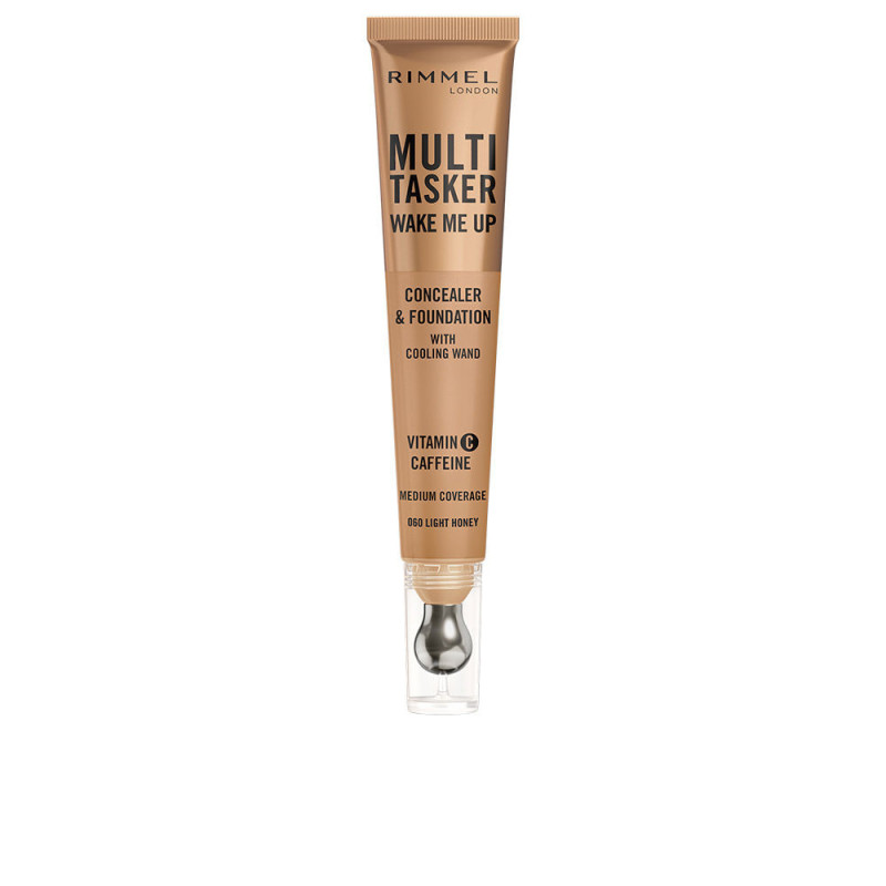 MULTITASKER WAKE ME UP corrector y base de maquillaje Light Honey 20 ml by RIMMEL LONDON for Unisex