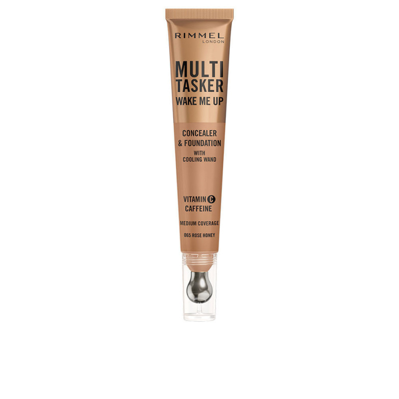 MULTITASKER WAKE ME UP corrector y base de maquillaje Rose Honey 20 ml by RIMMEL LONDON for Unisex