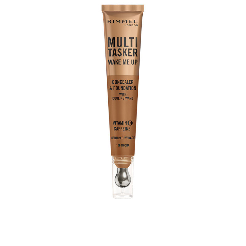 MULTITASKER WAKE ME UP corrector y base de maquillaje Mocha 20 ml by RIMMEL LONDON for Unisex